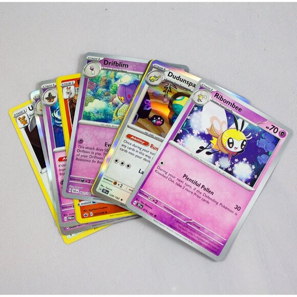 Pokémon Cards Mixed Lot of 44 Includes Japanese Orbeetle SV4M - Picture 6 of 9